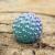 Bubbelpärla 10 mm, Regnbågslila (5st)
