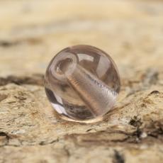 Glaspärla rund 6 mm, Ljuslila (40st)