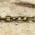 Ringkedja 2x3 mm, Antikbrons (meter)