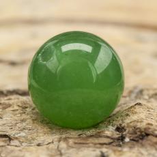 Pärla Malaysia jade 8 mm, Mörkgrön (5st)