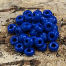 Seed Beads opak 5 mm, Blå (20g)