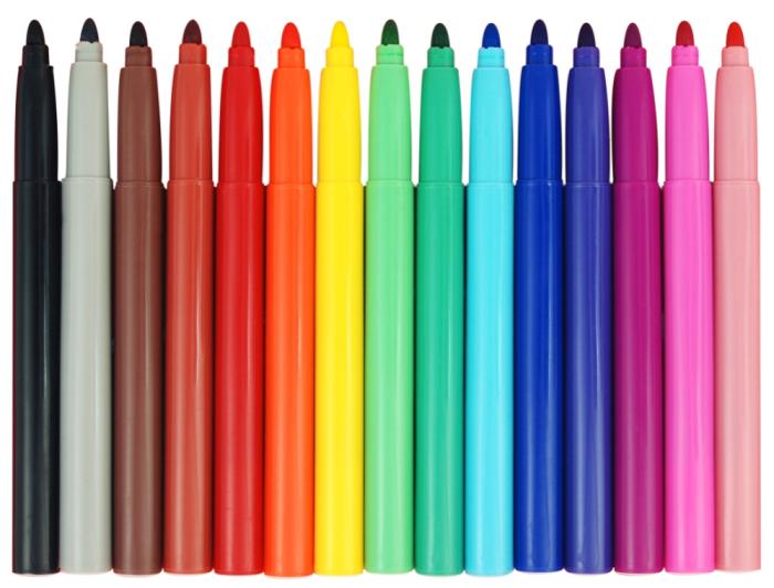 Fiberpennor Basic Jumbo (15 st)