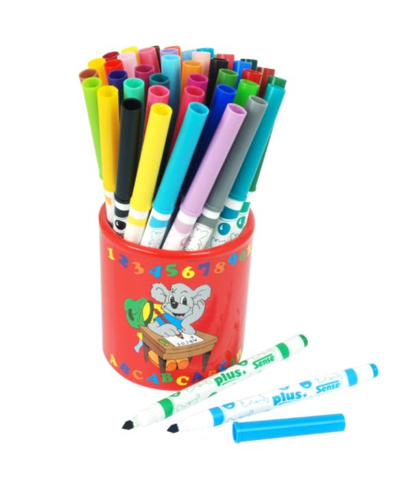 Fiberpennor Plus i burk (42 st)
