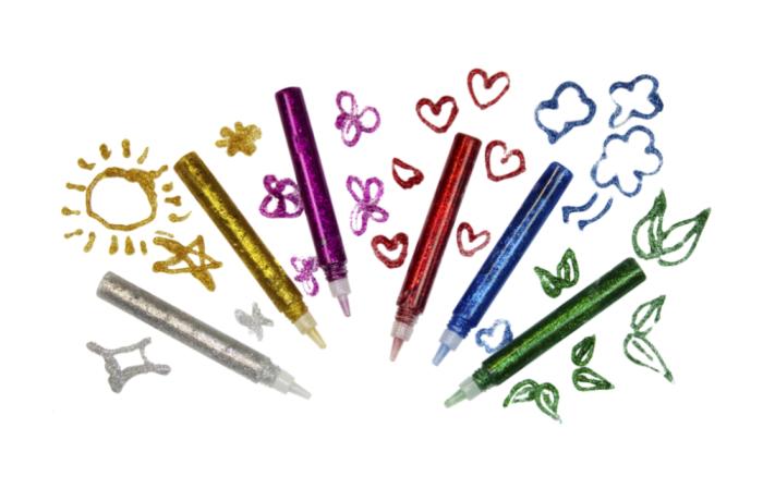 Glitterlim (6 st)