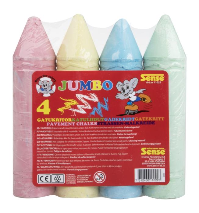 Gatukritor Jumbo (4 st)