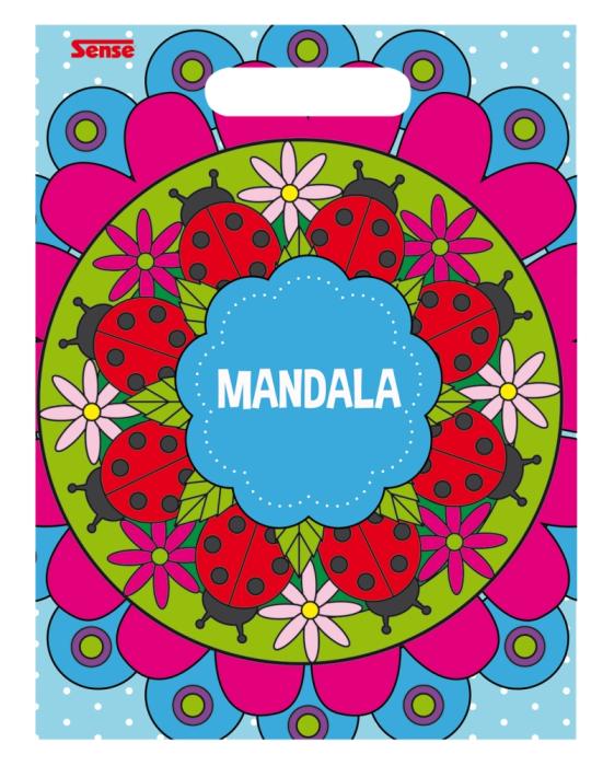 Målarbok Mandala 24 ark