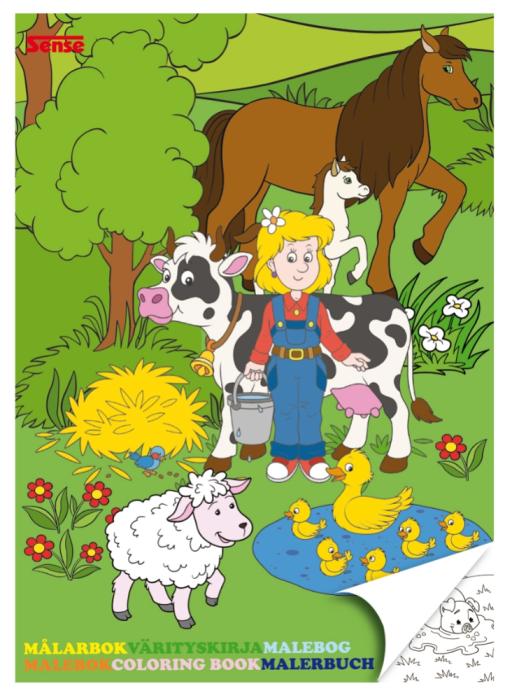 Målarbok Farmen