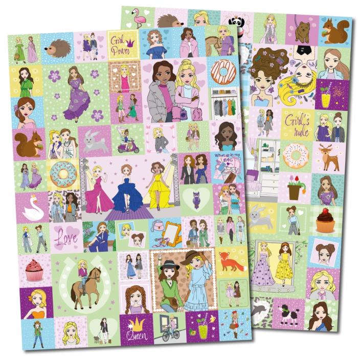 Stickers Fashion (100 st)