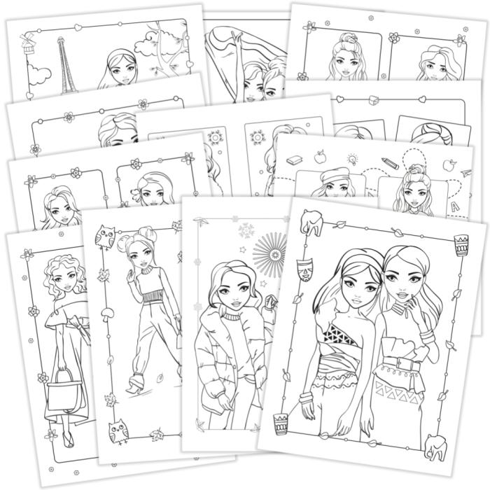 Stickers Fashion (100 st)