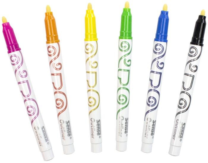Metallic Outliners (6 st)