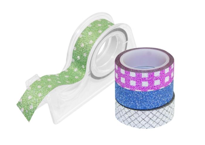 Glittertejp (4 st)