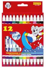 Fiberpennor Dubbelspets (12 st)