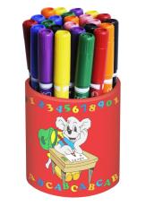 Fiberpennor Jumbo i burk (24 st)