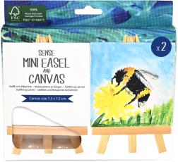 Canvasduk med ministaffli (2 st)