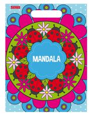 Målarbok Mandala 24 ark