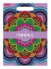 Målarbok Mandala, fria former
