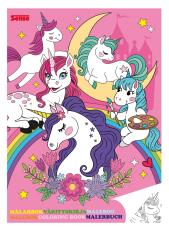 Målarbok Unicorn 36 ark