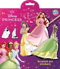 Scratch & art stickers Disney Princess