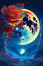 Diamond Painting Canvas 30 x 40 cm, Dr&ouml;mnatt