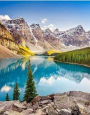 Diamond Painting Canvas 30 x 40 cm, Vildmark