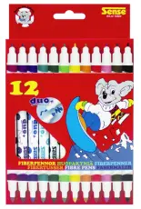 Fiberpennor Dubbelspets (12 st)