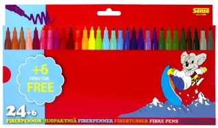 Fiberpennor (30 st)