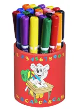 Fiberpennor Jumbo i burk (24 st)