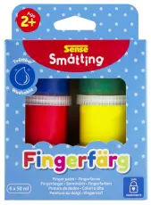 Fingerfärg Småtting, Färgmix (6 st)
