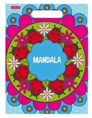 Målarbok Mandala 24 ark