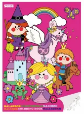 M&aring;larbok Lilla Sagoboken