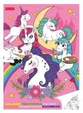 Målarbok Unicorn 36 ark
