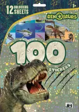 Stickers Dinosaurier Hologram (100 st)