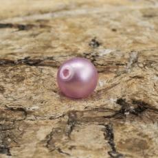 Vaxad glaspärla matt 4 mm, Rosalila (60st)