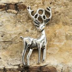Berlock Ren 12x26 mm, Antiksilver (5st)