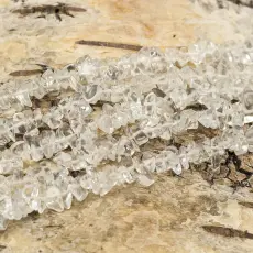 Syntetisk Sten Chip 5-10 mm, Transparent (10g)
