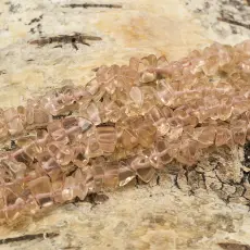 Syntetisk Sten Chip 5-10 mm, Rosa (10g)