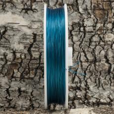 Plastöverdragen wire 0,38 mm, Turkos (100 m)