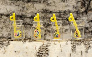 Berlock juice gul regnb&aring;gskaramell, Multif&auml;rg (st)