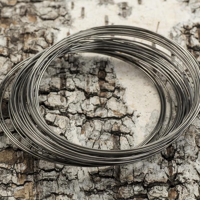 Memory wire 0,60 mm, Svart (48 varv)