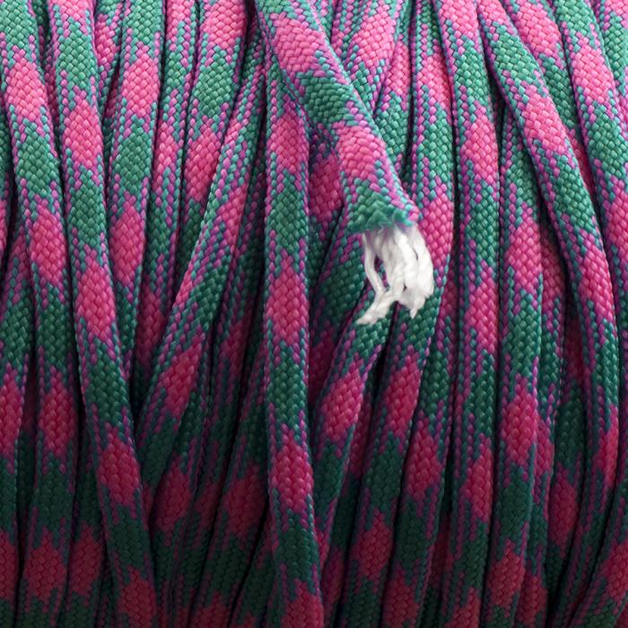 Paracord 4 mm, Turkos/Rosa (meter)