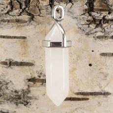 Hänge Bullet snökvarts 37-40x12 mm, Vit (st)