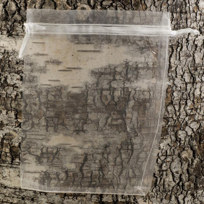 Tygpåse organza 13x16 cm, Vit (10st)