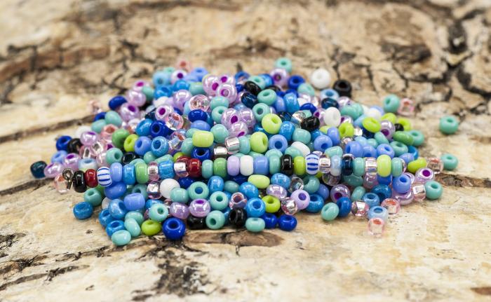 Seed beads Special 2,3 mm, Färgmix (10g)