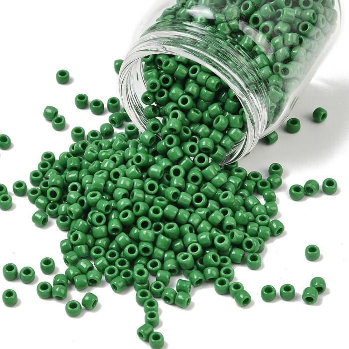 TOHO-pärlor runda 6/0, Opaque Shamrock (50st)