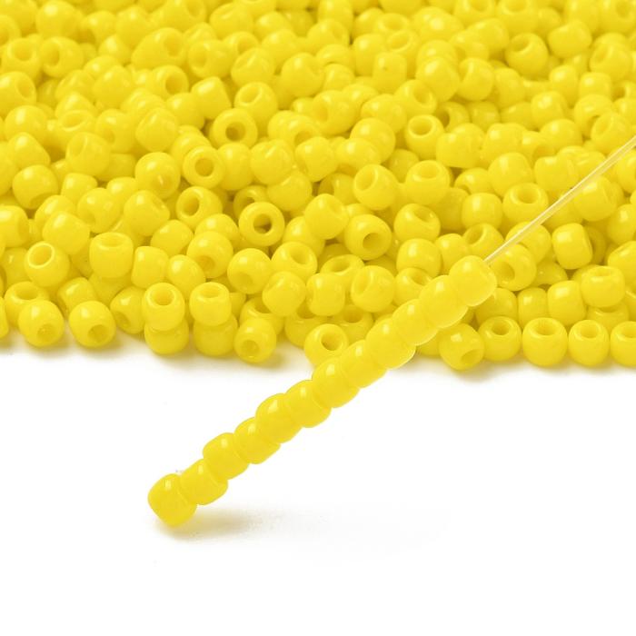 TOHO-pärlor runda 6/0, Opaque Dandelion (50st)
