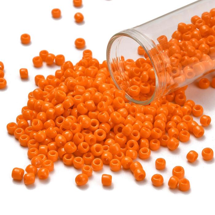 TOHO-pärlor runda 6/0, Opaque Light Orange (50st)