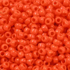 TOHO-p&auml;rlor runda 6/0, Opaque Sunset Orange (50st)