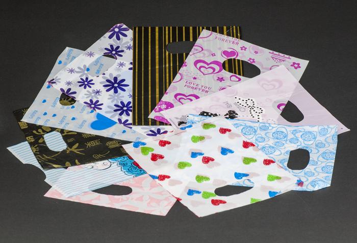 Plastpåse 15x19 cm, Färgmix (3st)