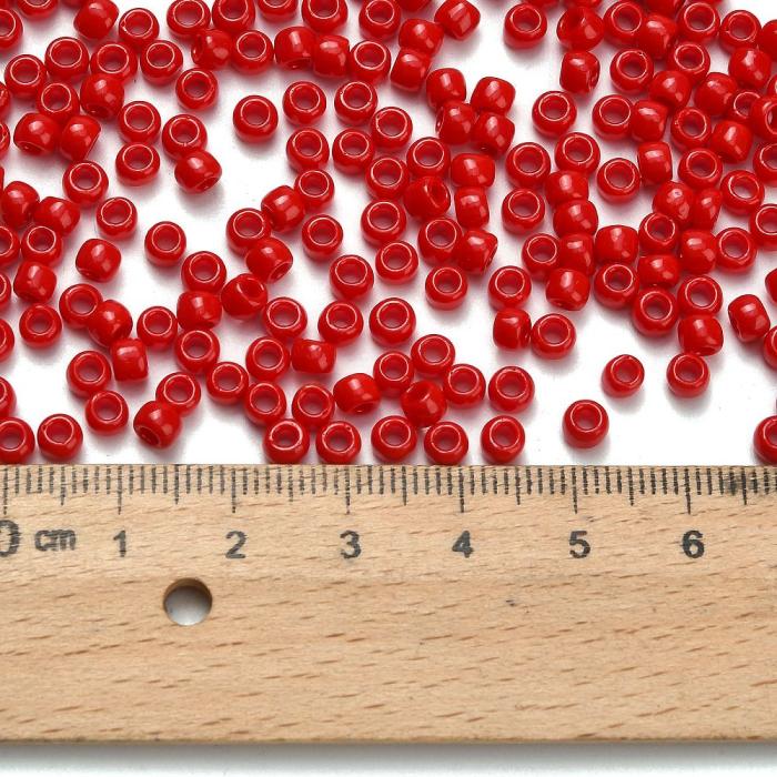 TOHO-pärlor runda 6/0, Opaque Cherry (50st)