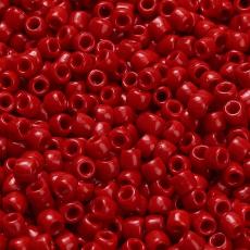 TOHO-p&auml;rlor runda 6/0, Opaque Pepper Red (50st)